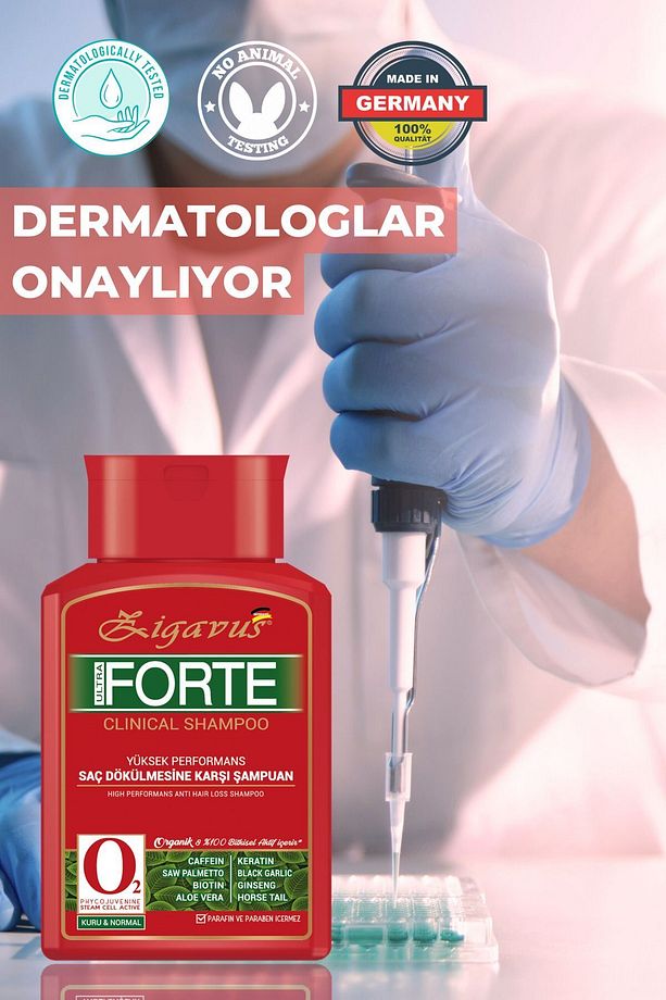 Forte Ultra Clinical Kuru ve Normal Saçlar için Şampuan 220 x 2 ml - 7