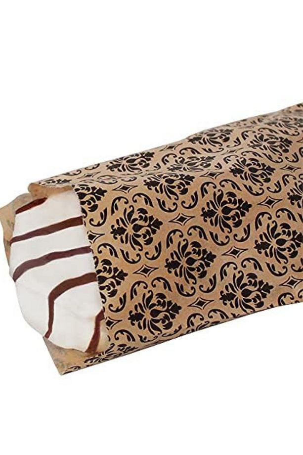 20 Adet 30x40 Damask Desenli Hediye Poşeti Hediye Paketi Büyük Boy - 6