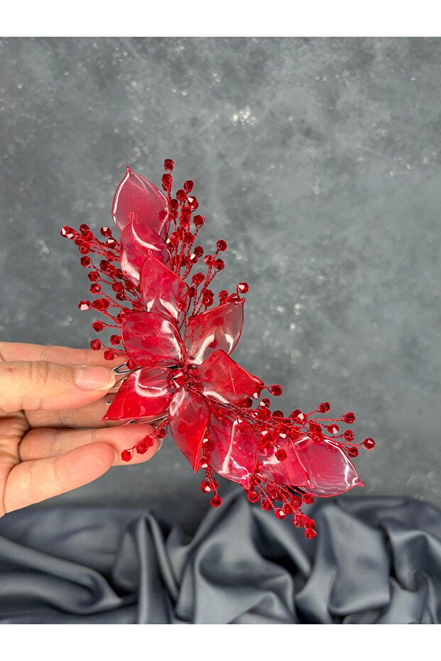 Özün Detailed Scalloped Bridal Hairpin
