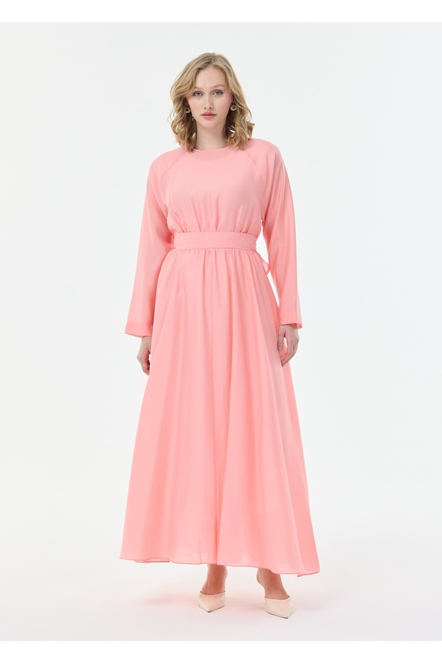 Reglan Kol Kloş Elbise - 4