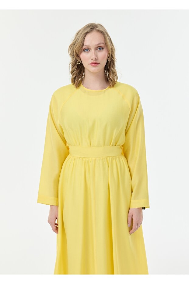 Reglan Kol Kloş Elbise - 6