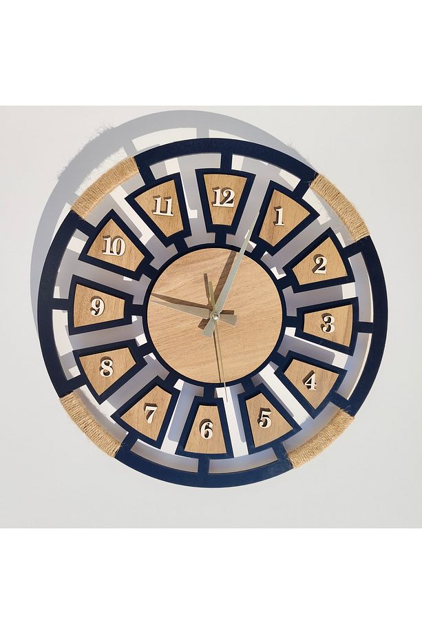 Modern Ahşap Duvar Saati |SA7012 - 1