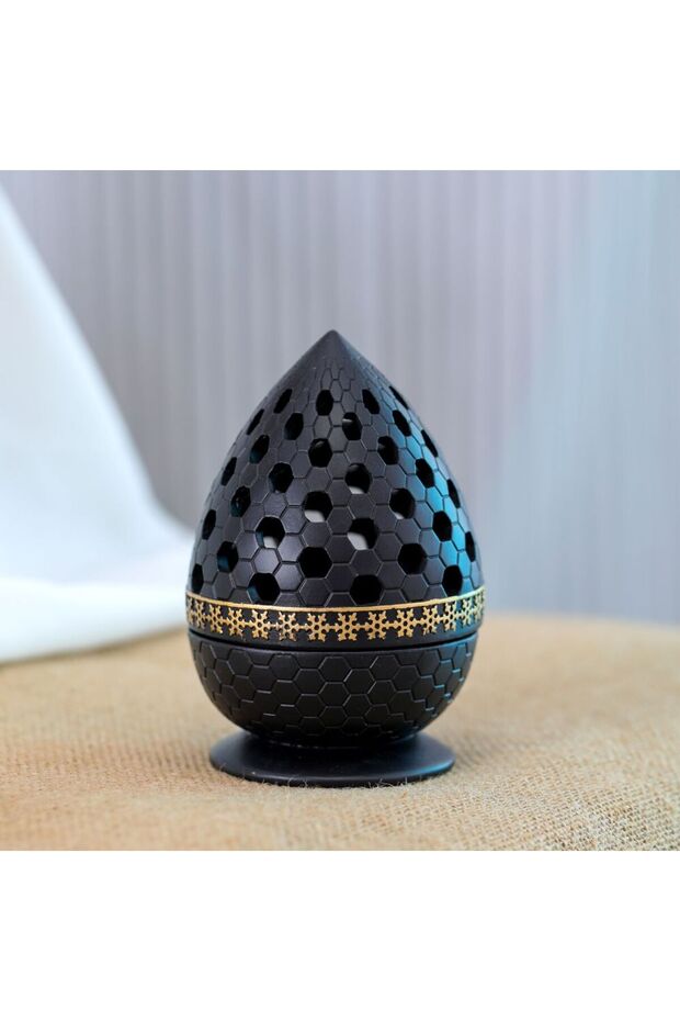 Charcoal Bakhoor Burner – Oud & Frankincense Resin Incense Holder for Yoga, Spa, Home & Office