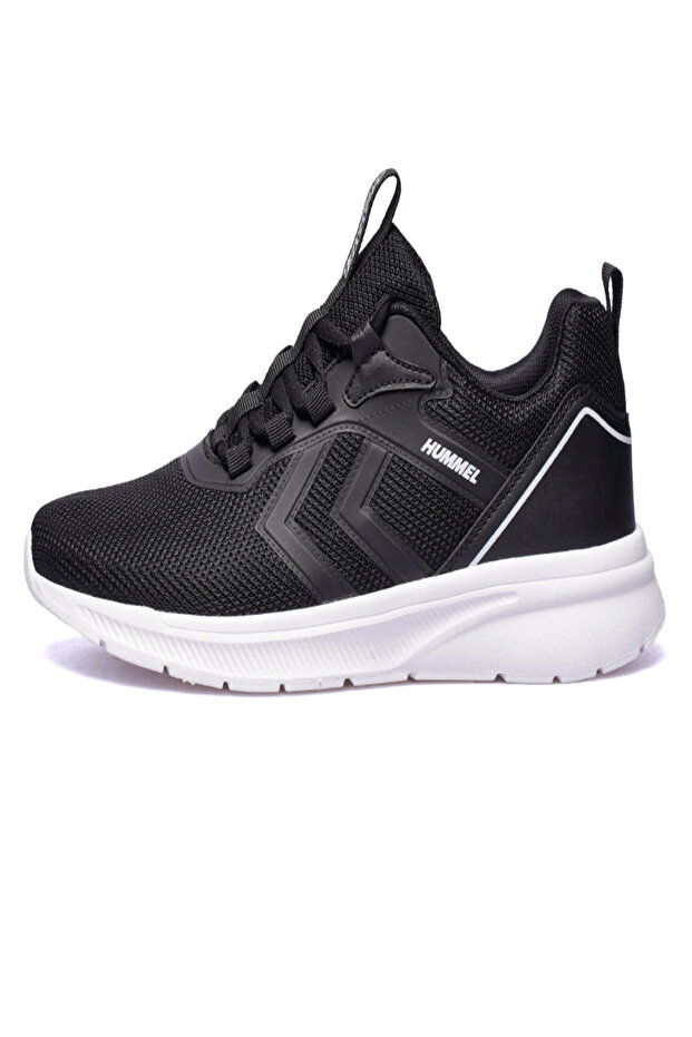 900724-2001 Hml Jayce Mesh Lace-Up Comfortable Sole Black Men's Sports Shoes