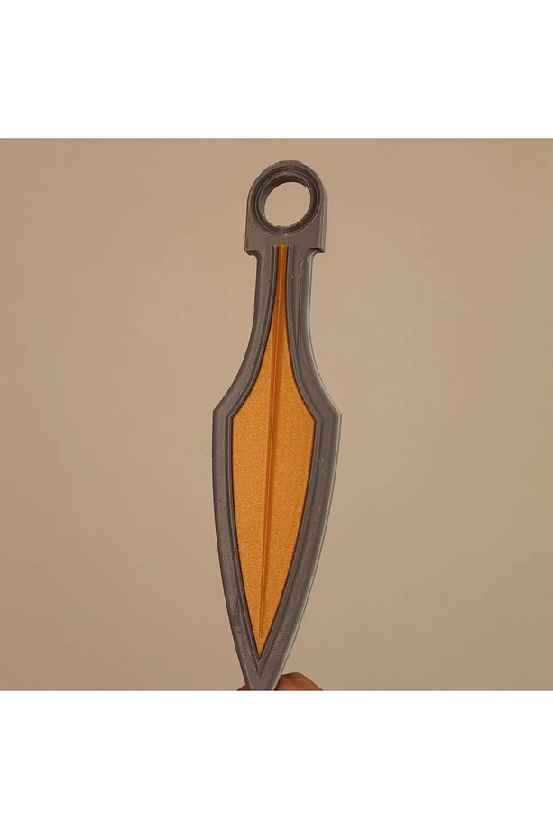 Scorpion’s Kunai Bıçağı – Mortal Kombat 1 – 3D Baskı 20 cm Dekoratif Oyuncak (1 Adet)-Dekor Plastik - 3