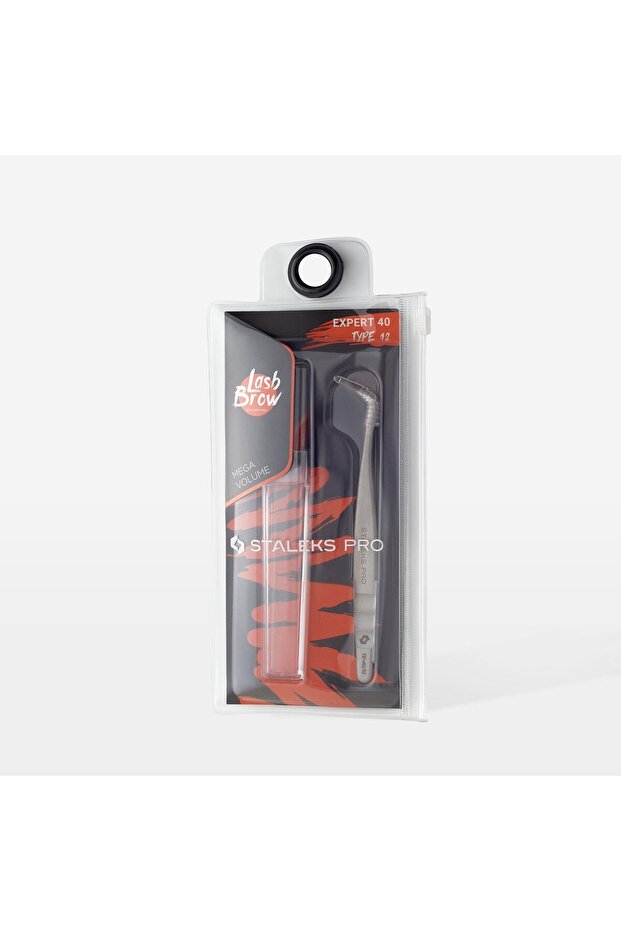 Stalkes EXPERT 40 TYPE 12 Profesyonel Kirpik Cımbızı (Ayak, 65') - 4