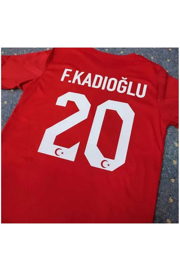 Türkiye Milli Takımı Euro 2024 F.e.r.d.i K.a.d.ı.o.ğ.l.u Deplasman Forması (RED) - 2