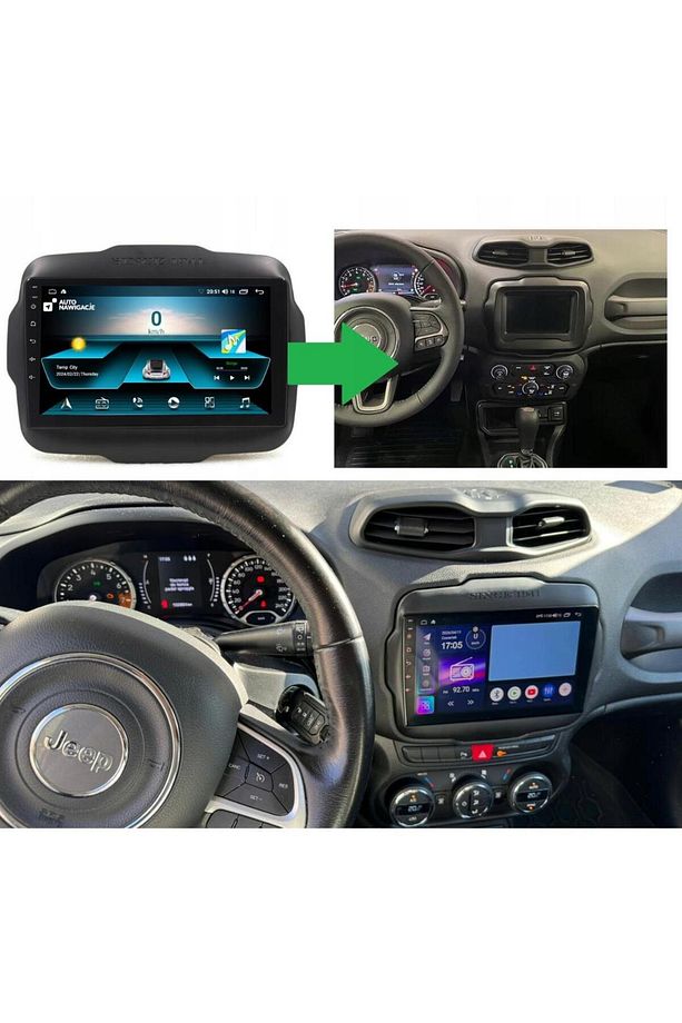 Jeep Renegade Android Multimedya Sistemi 2-64 Cadence (2014-2019) - 6