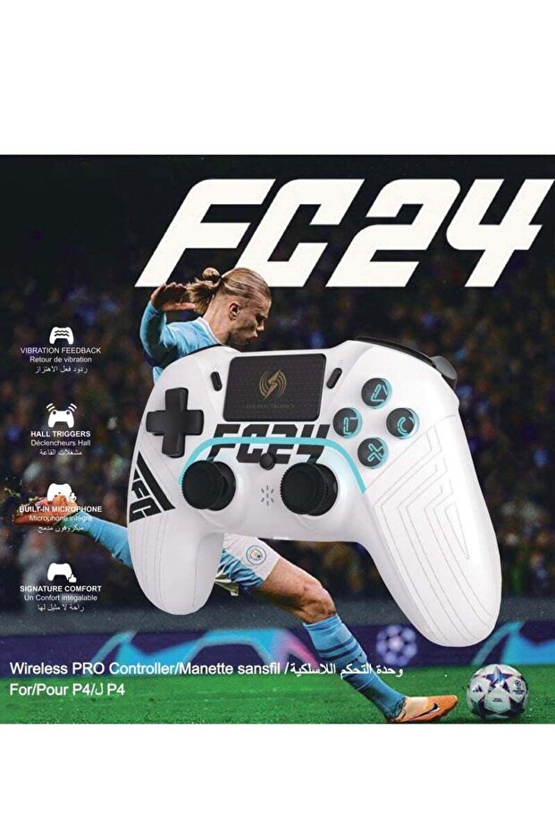 وحدة تحكم لاسلكية لأجهزة PS4 وPS3 والكمبيوتر الشخصي وiOS وAndroid - 1