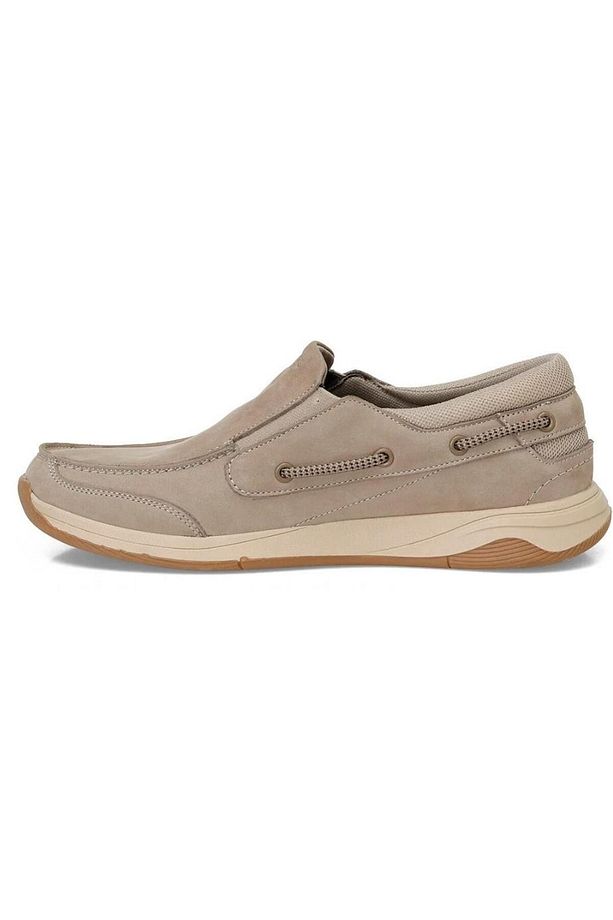 238612 40/45 Erkek Hakiki Nubuk Deri Ultra Comfort Günlük Bağsız Ayakkabı - 4
