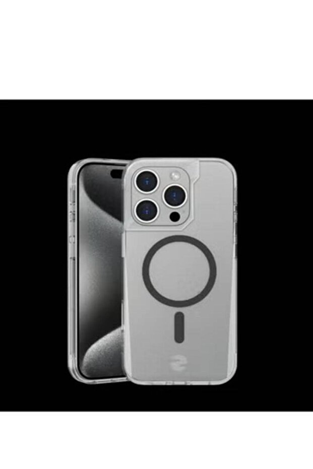 جراب كومباكتو لهاتف iPhone 16 Pro Max، مقبض MagSafe، مضاد للسقوط، مقاوم للصدمات، مضاد للخدش.