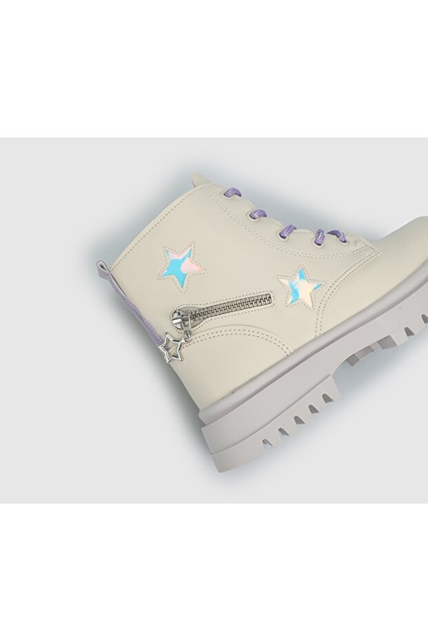 Krem Kız Çocuk Bot - 5