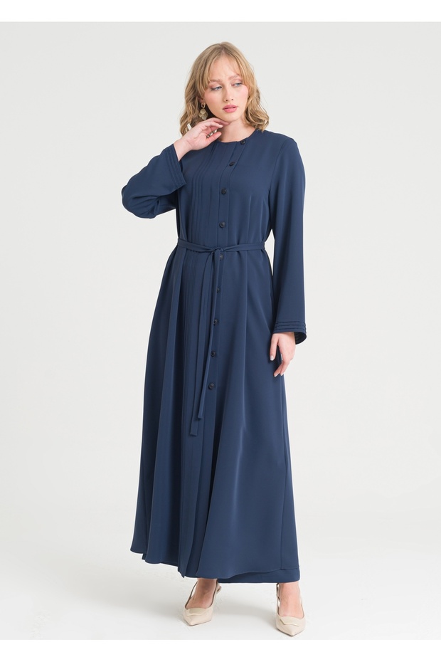 Kruvaze Kapama Pardesü - 4