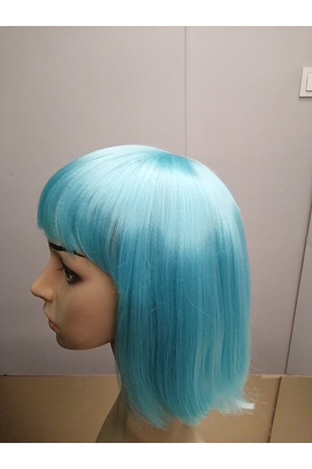 Kısa küt peruk - 5