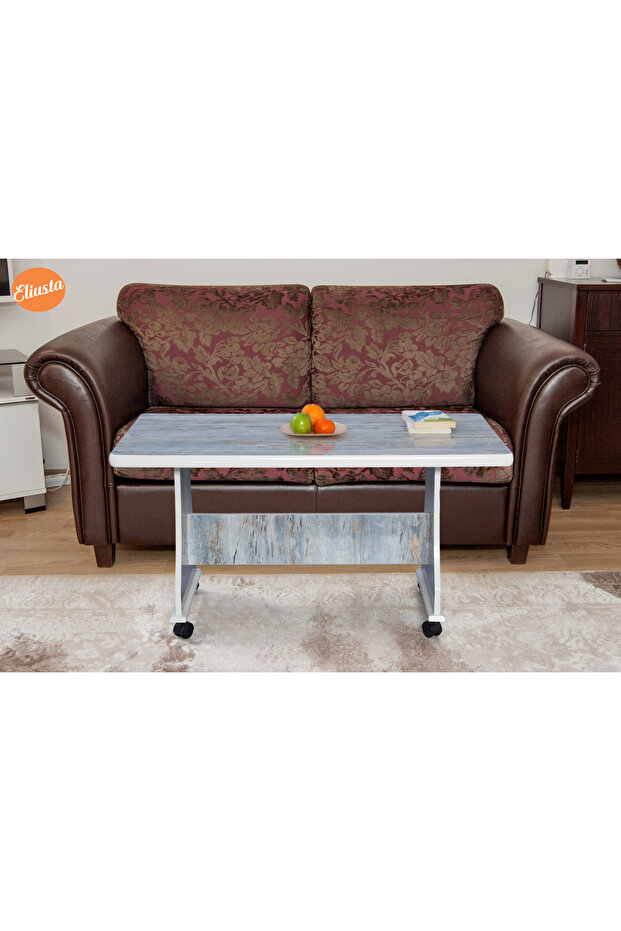 Tekerlekli Mdf Masa Orta Sehpa - 4