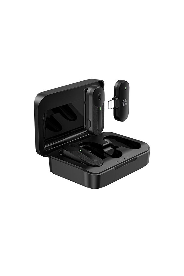 NT-0T09 Lightning Duo Wireless Mini Kablosuz Yaka Mikrofonu - 3