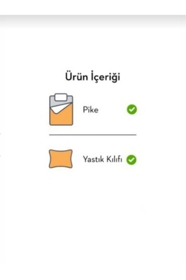 Tek Kişilik Yatak Örtüsü (Renk Ekru) 180×250 - 4
