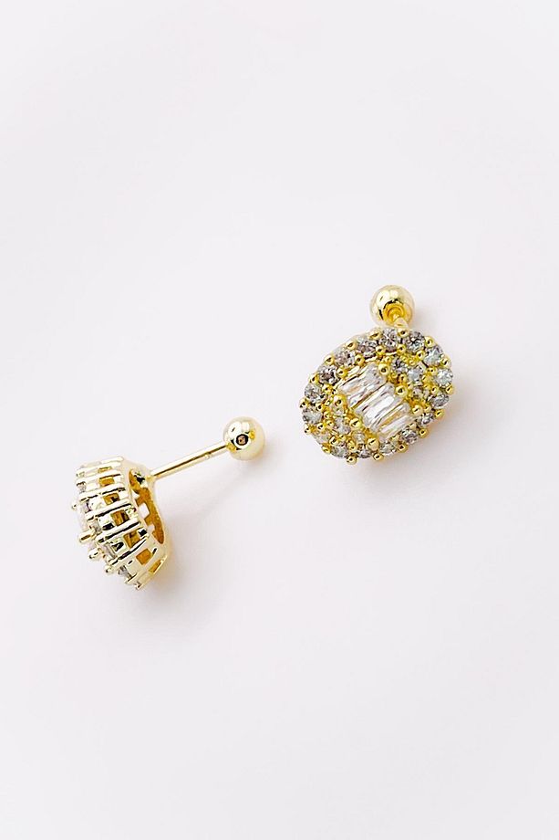 Cerrahi Çelik Piercing Baget Taşlı Marka Model Şık Kıkırdak Helix Tragus Piercing (1adet) - 4