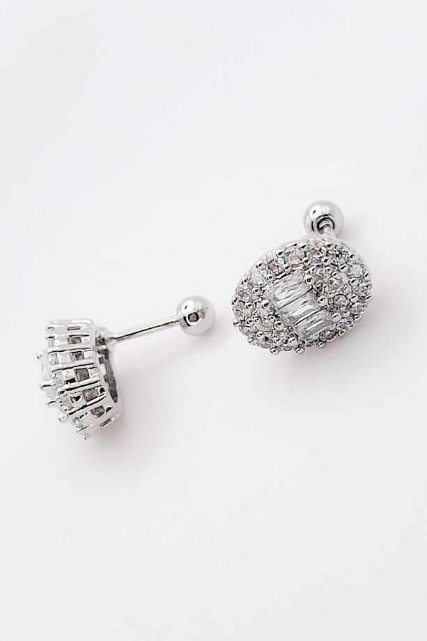 Cerrahi Çelik Piercing Baget Taşlı Marka Model Şık Kıkırdak Helix Tragus Piercing (1adet) - 5