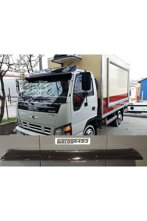 İSUZU NPR NQR ÖN CAM GÜNEŞLİĞİ MİKA PARLAK SİYAH Garage453 - 2