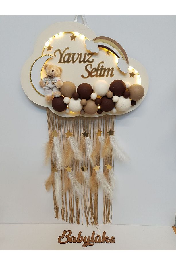 Bubble LEDLİ bulut kapı süsü - 2
