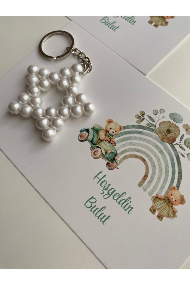 40 سلسلة مفاتيح على شكل نجمة هدية - 1