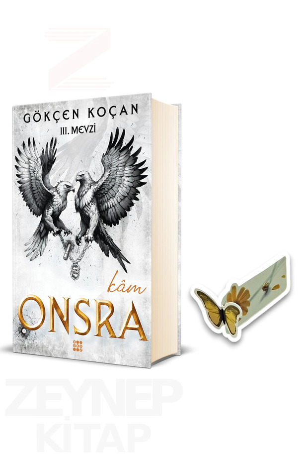 Onsra-Kam(CİLTLİ(Özel Tasarım Kelebek Ayraç Hediye)