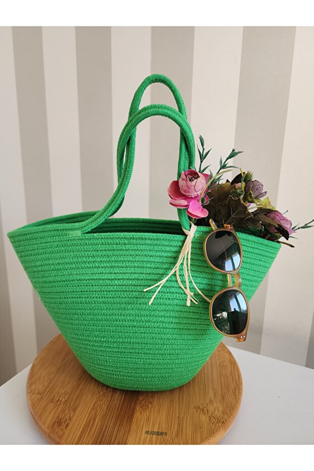 Handmade Mini Beach Bag, Daily Bag, Handbag, Designer Bag 22×40