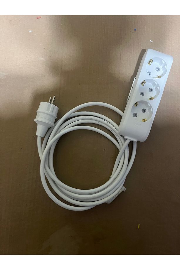 5 Metre ve 3 Metre 3 lü 3x2.5 mm 2 adet ELEKTRKLİ ISITICI Uzatma Kablosu - 6