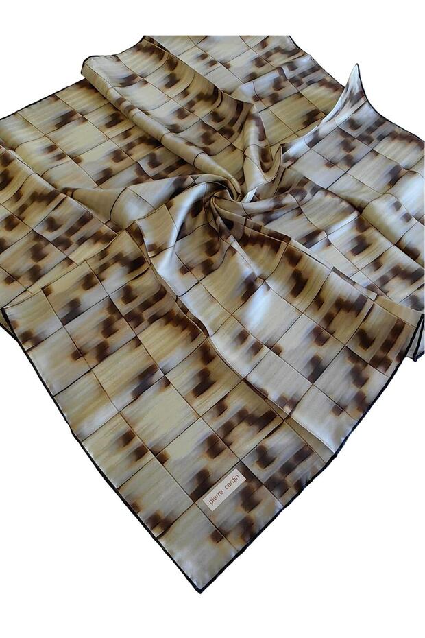 Pi̇erre Cardi̇n Ti̇vi̇l Silk Scarf 2025 Summer Season 8999438 -911