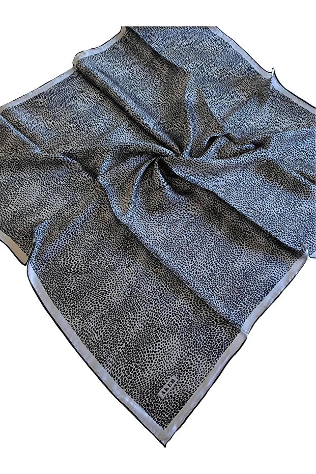 Silk Crepe Satin Scarf 2025 Summer Season 8957701 -313