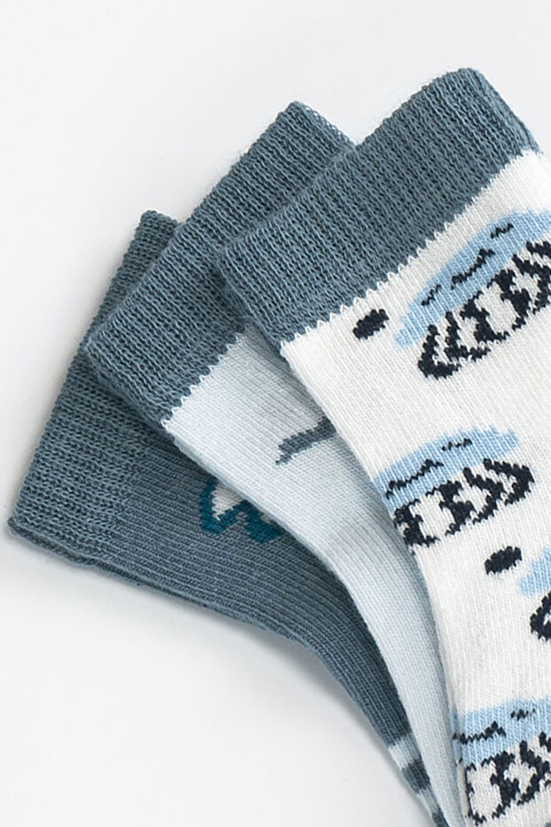 جوارب للأولاد مكونة من 3 قطع - 3