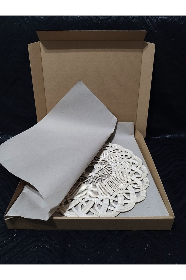 2 Adet %100 Doğal El Yapımı Rattan Supla & Duvar Süsü (1. Sınıf, Dekoratif, Yüksek Kalite) - 7