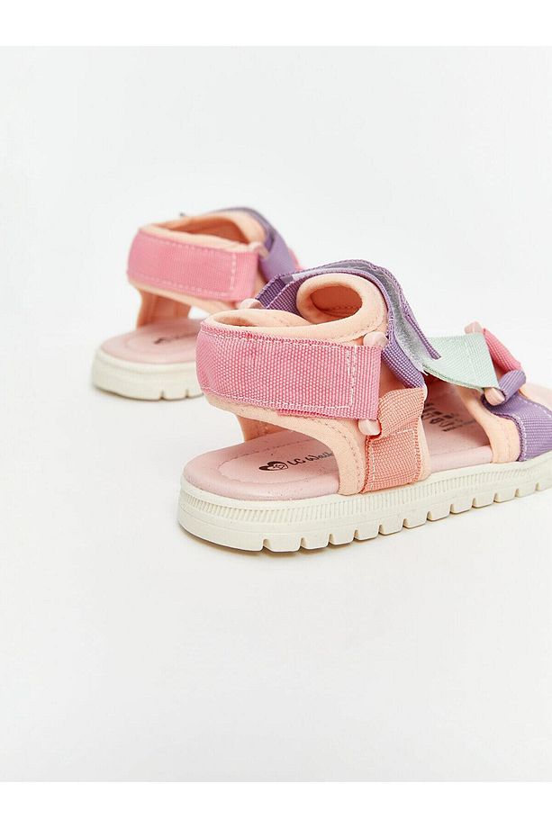 LCW STEPS Cırt Cırtlı Kız Bebek Sandalet (S5) - 5