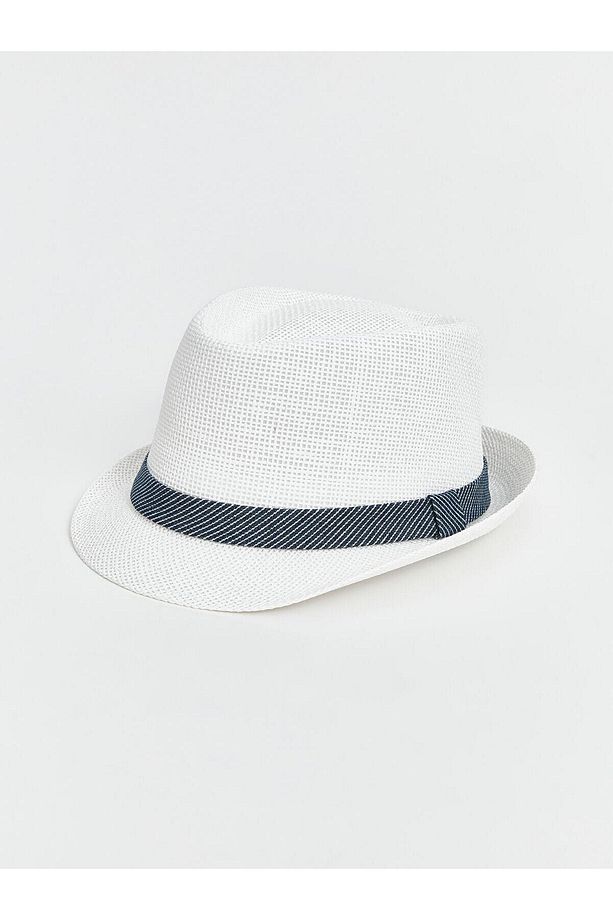 LCW ACCESSORIES Desenli Erkek Fötr Şapka (S5) - 1
