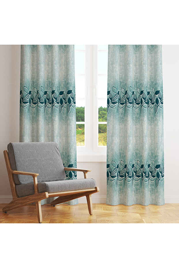 Special Design Decorative Background Curtain 140X260 cm Single Wing