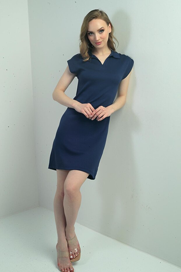 Women's Polo Collar Dress