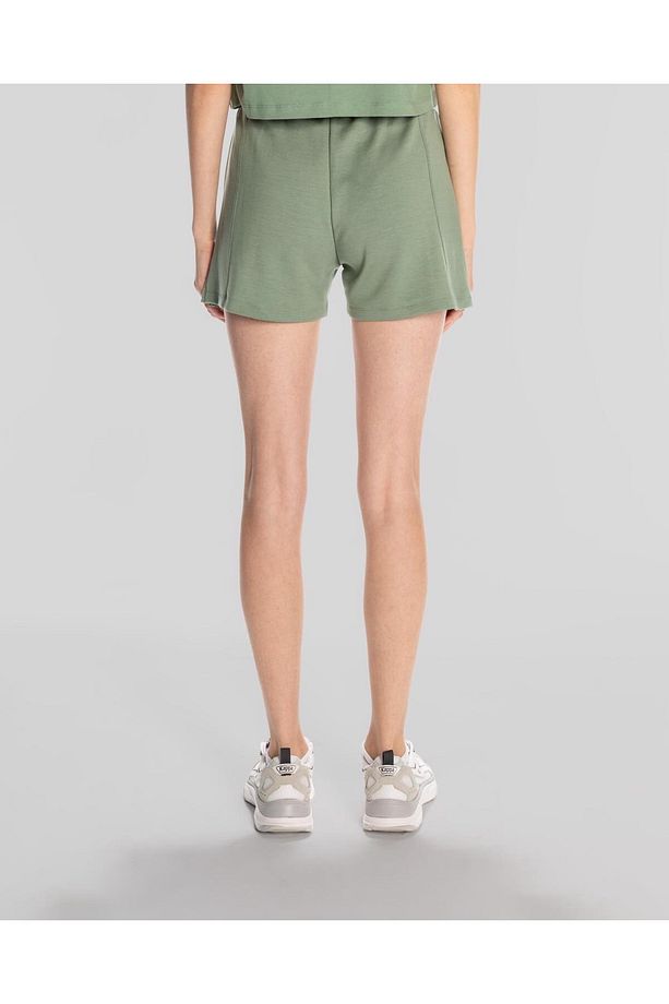 Authentic Sylia Short Kadın Yeşil Regular Fit Şort - 4