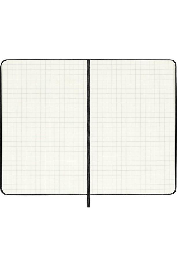 Kareli Siyah Defter Cep Boy Sert Kapak - 3