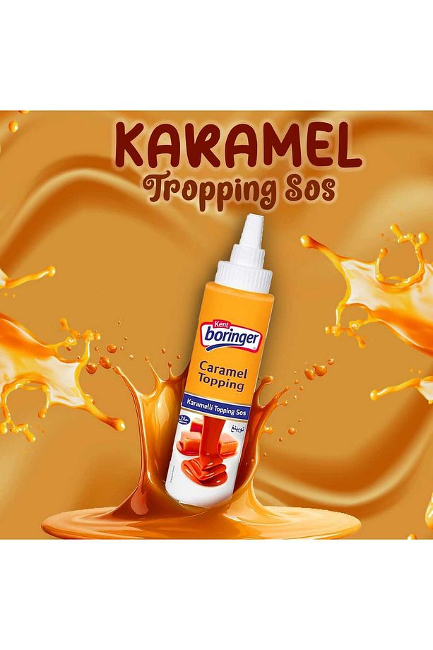 Kent Boringer Karamel Aromalı -topping Sos-waffle&krep&kruvasan&san Sebastian 750 gr - 1