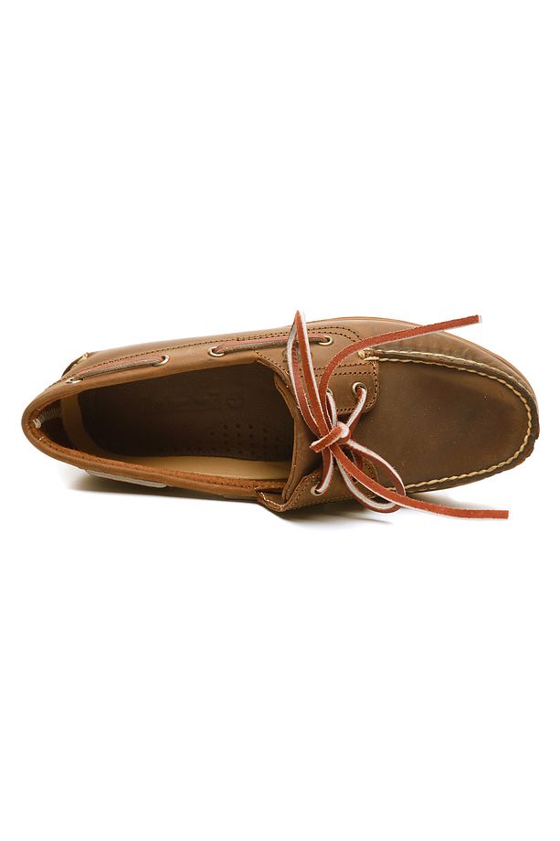 B01001r2141-r Classic Boat 2 Eye Erkek Spor Ayakkabı Kahve - 5