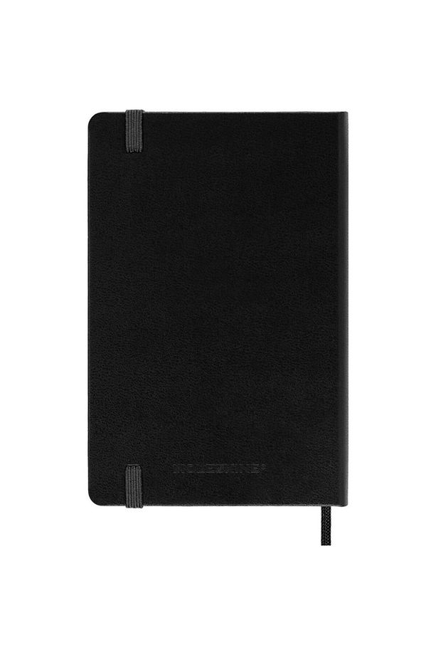 Kareli Siyah Defter Cep Boy Sert Kapak - 5