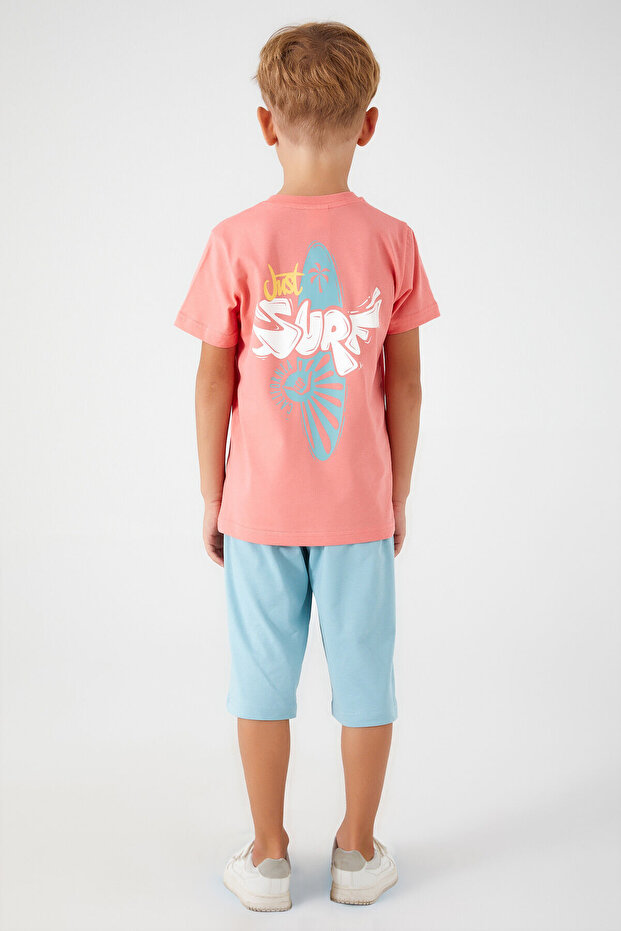 Just Surf Pink Boy Capri Set - 5