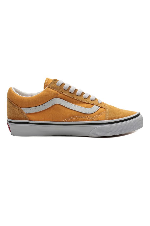 0005UFLSV1-R Vans Old Skool Spor Ayakkabı Sarı - 4