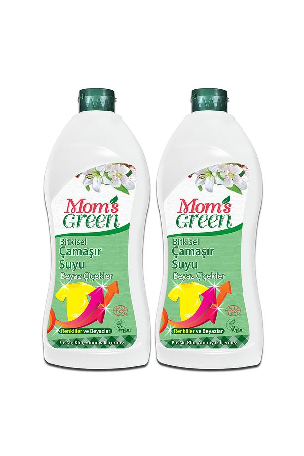2'li Set Bitkisel Çamaşır Suyu- BEYAZ ÇİÇEKLER ECO 2 x 750 ml - 1