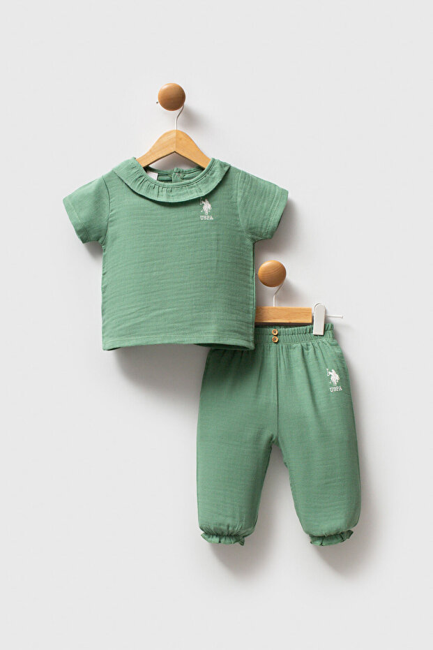 U.S. Polo Assn. Baby Girl Set