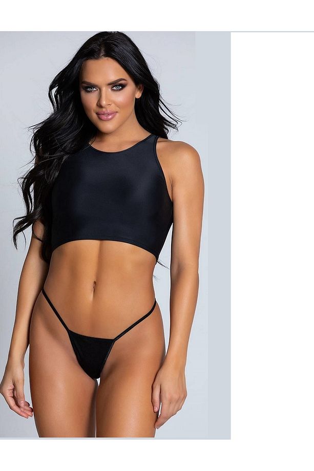 String Tanga Kadın Ipli Ip Lastikli 3 Adet - 3