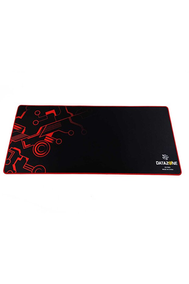 Large Gaming Mouse Pad – 90x40cm, Black With Red Star, 3mm Thickness P903 - 1