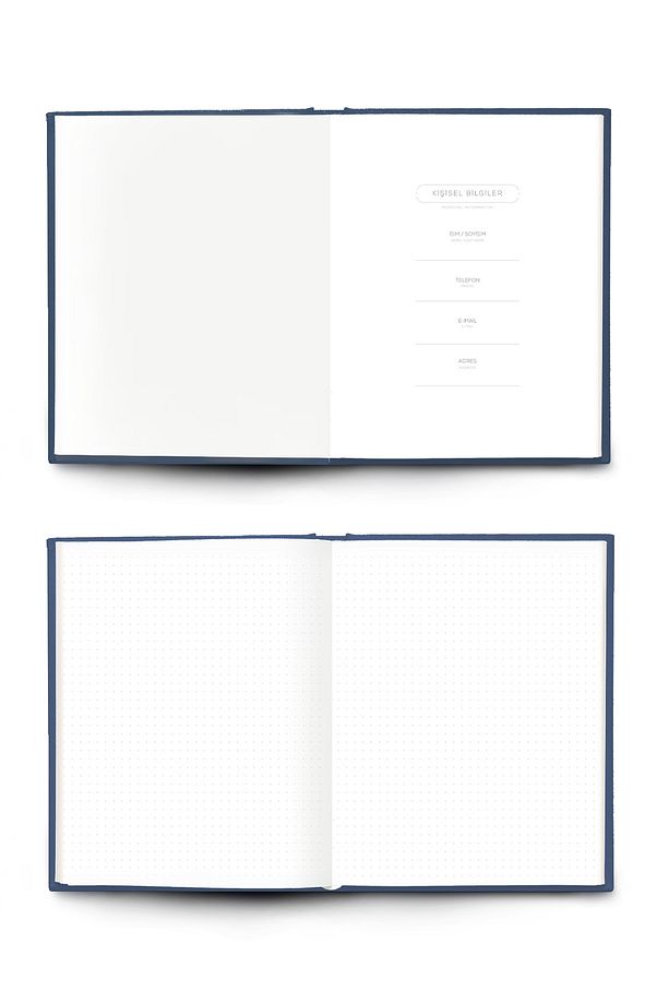 Paradigma Koleksiyonu Lacivert Notebook - 3
