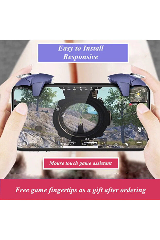 Pubg Game Console Fire Trigger Sighting Apparatus Extra Sensitivity Mobile Game Console Shark - 3